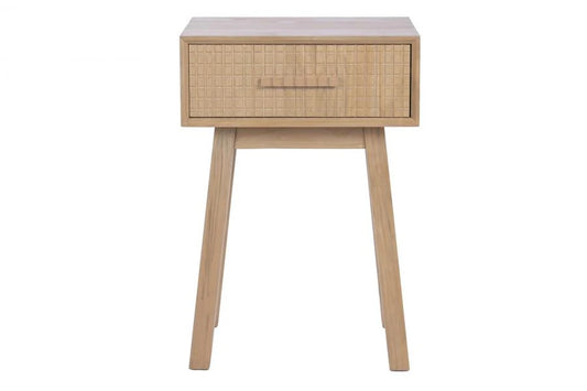 MESITA DE NOCHE ABETO MDF 48X40X70