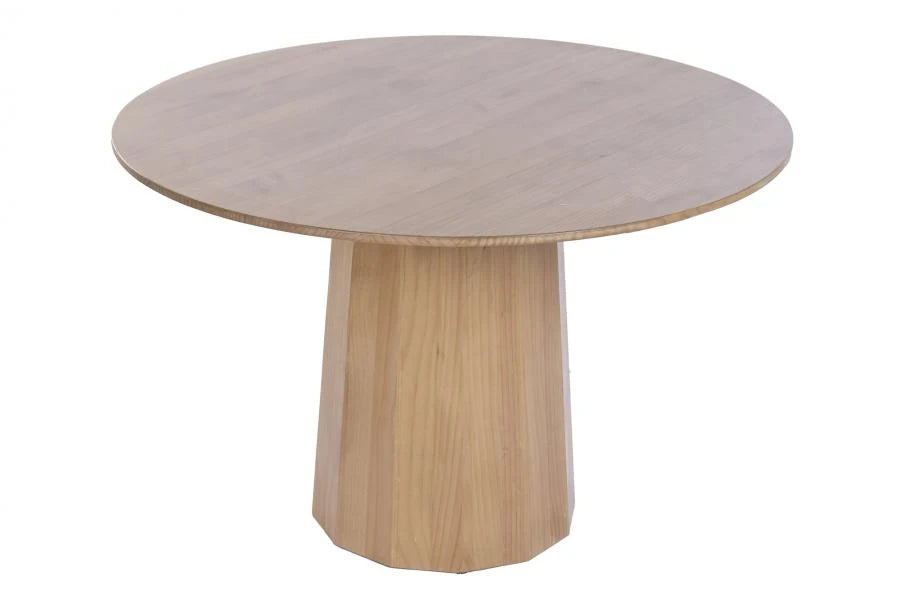 MESA REDONDA COMEDOR ABETO MDF 120X120X78