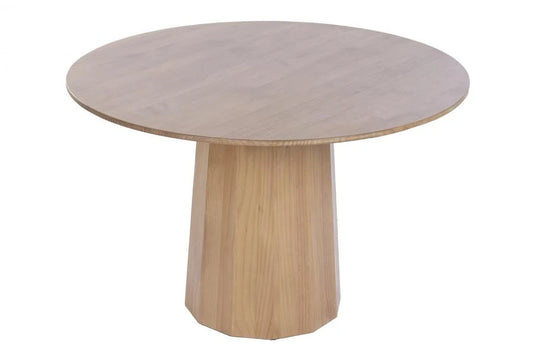 MESA REDONDA COMEDOR ABETO MDF 120X120X78