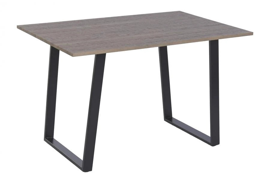 MESA COMEDOR MDF HIERRO 120X80X75 4 COMENSALES