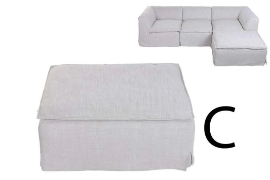 SOFA LINO PLUMA 98X75X50 MODULAR
