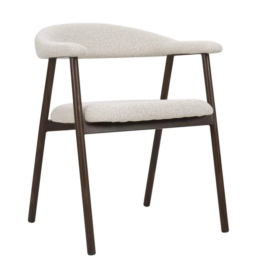 SILLA METAL POLIESTER 60X59X74 MARRON