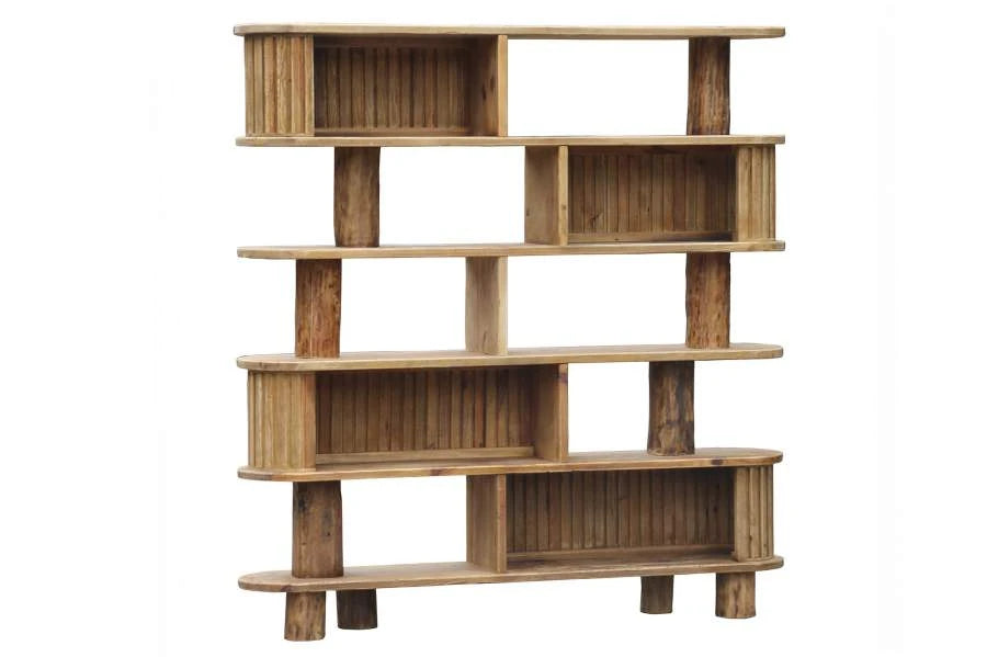 ESTANTERIA MADERA RECICLADA PINO 180X35X191