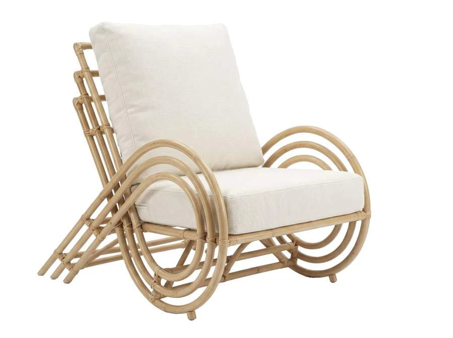 BUTACA BAMBU POLIESTER 66X90X93