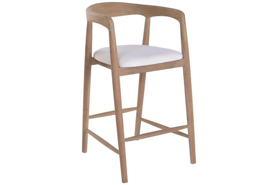 TABURETE TECA POLIESTER 55X64X100