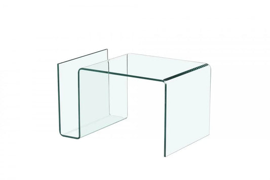 MESITA AUXILIAR CRISTAL TEMPLADO 61X37X42