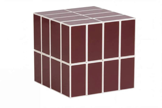 MESITA AUXILIAR MDF GLOSS 40X40X40 LACADO GRANATE