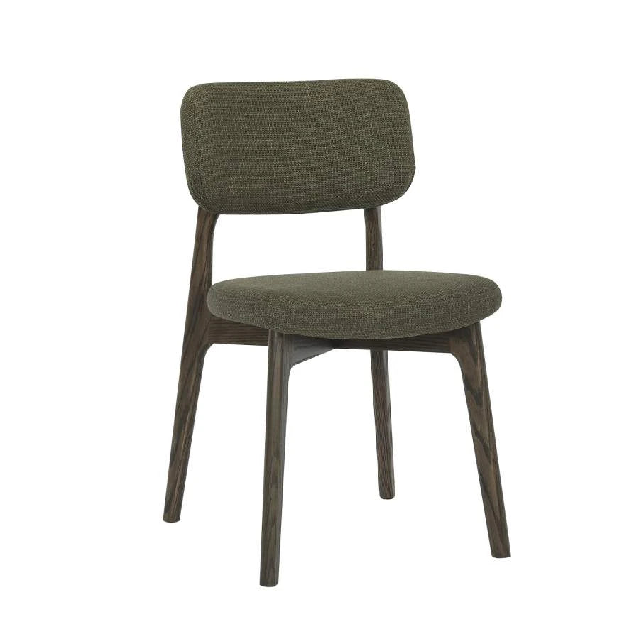 SILLA MADERA POLIESTER 50X45X83 VERDE