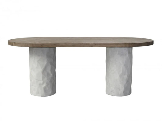 MESA COMEDOR MDF METAL 220X90X75