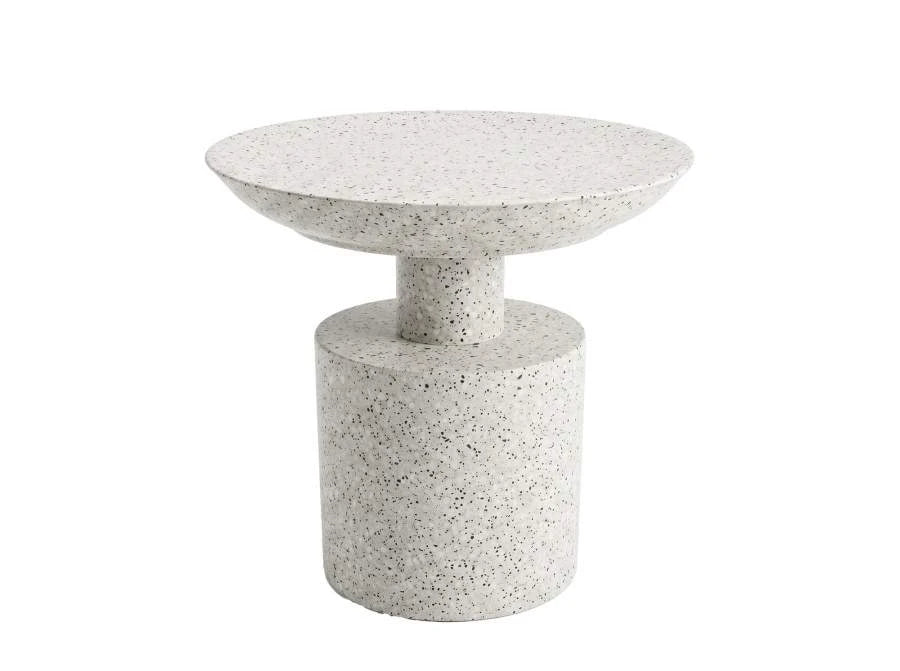 MESITA AUXILIAR METAL 47,5X47,5X60 BLANCO