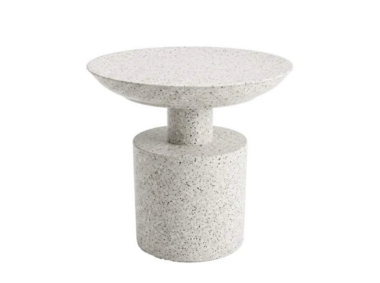 MESITA AUXILIAR METAL 47,5X47,5X60 BLANCO