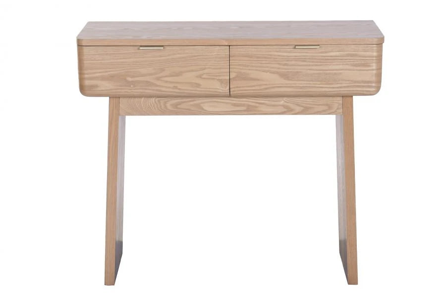 CONSOLA ABETO MDF 90X30X80 MARRON