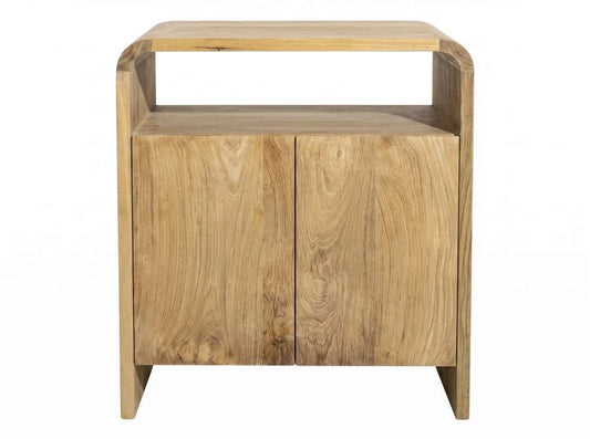 MESITA DE NOCHE TECA 50X40X60 MARRON