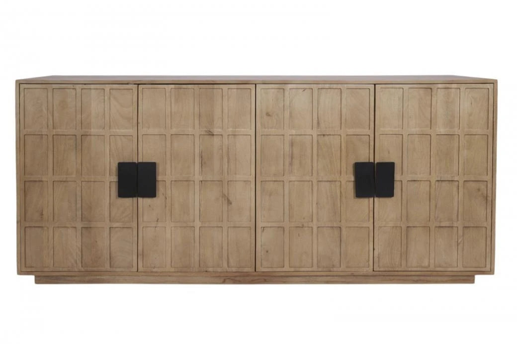 BUFFET MANGO METAL 200X45X90 MARRON