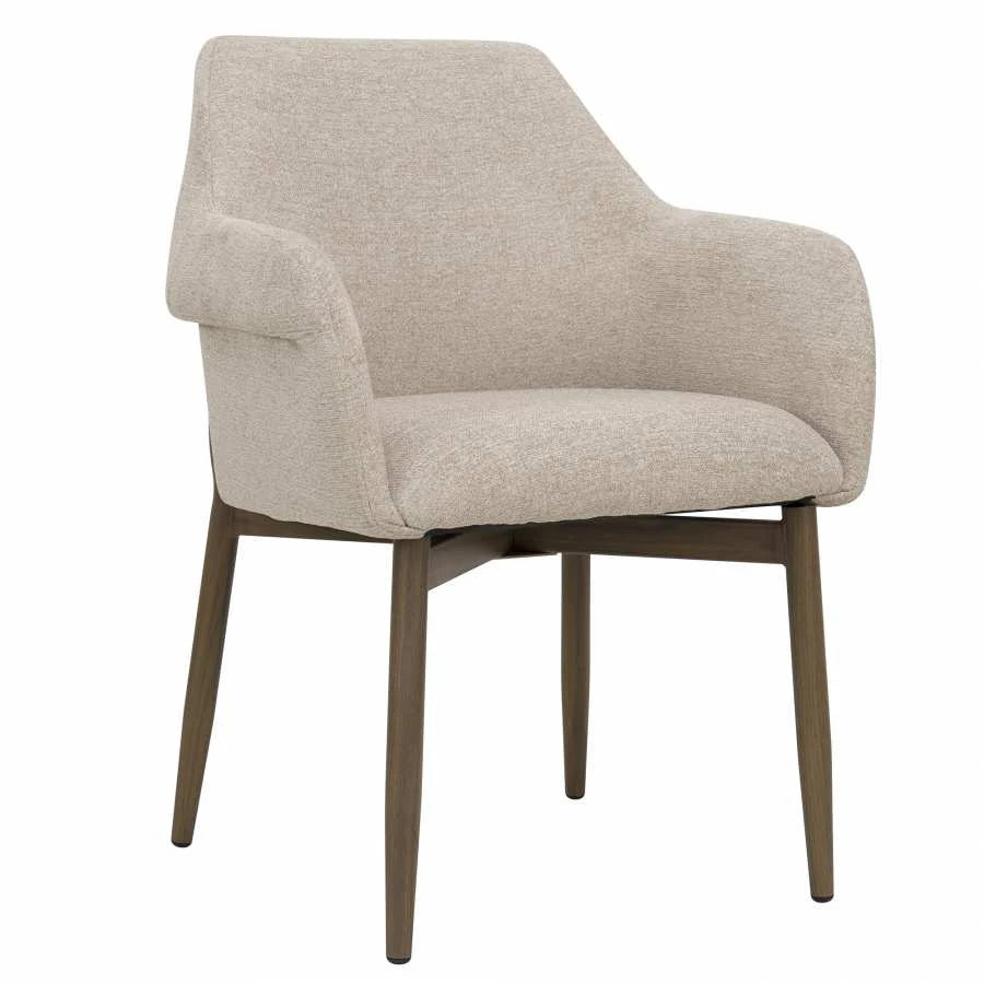 SILLA METAL POLIESTER 60,5X63X83 BEIGE