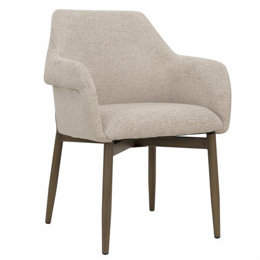 SILLA METAL POLIESTER 60,5X63X83 BEIGE
