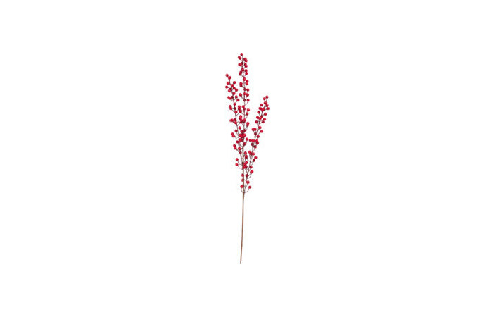 RAMA ROJA BAYAS 85CM