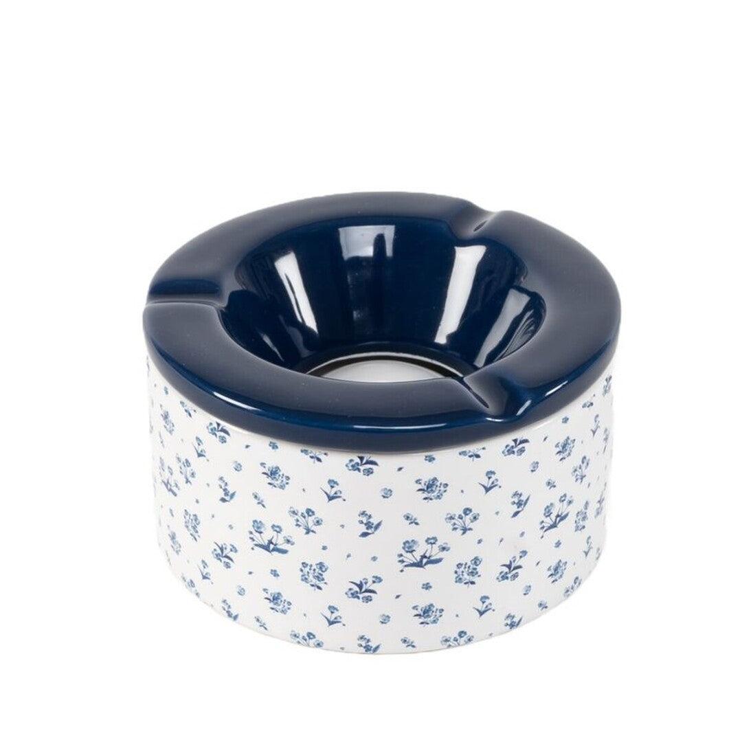 CENICERO DE AGUA M HOJAS AZUL