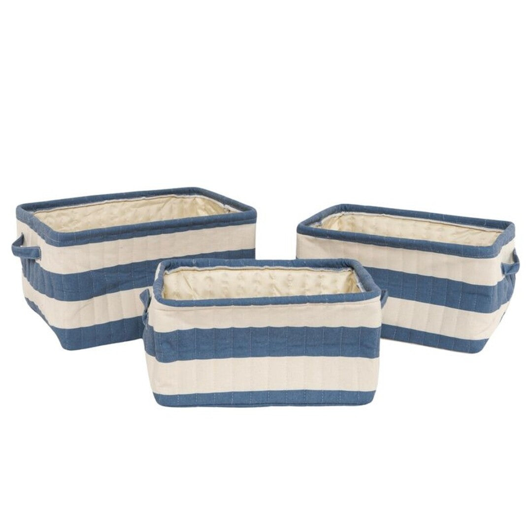 CESTA RAYAS AZUL MARINO