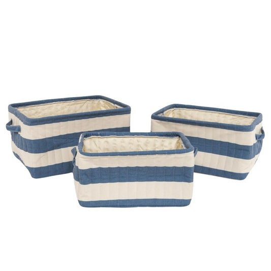 CESTA RAYAS AZUL MARINO