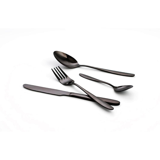 SET 24 CUBIERTOS ANTRACITA