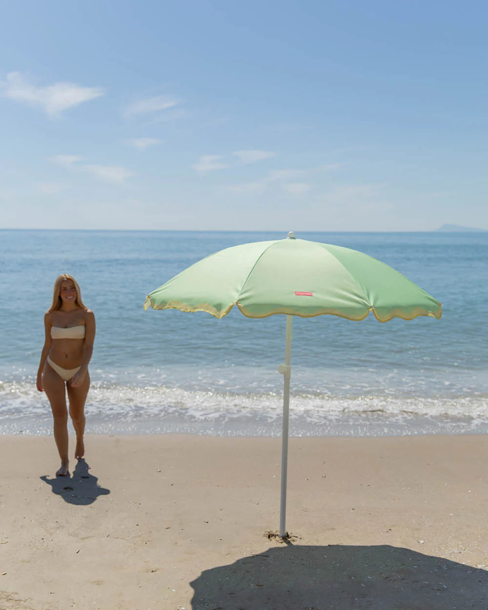 SOMBRILLA PLAYA FLAMINGUEO WANDER VERDE