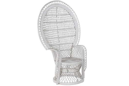 SILLON RATAN 97X66X144 EMMANUELE BLANCO
