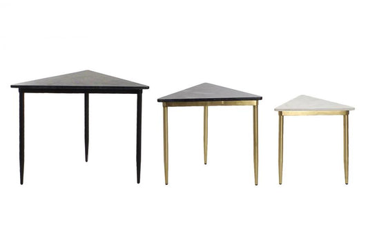 MESITA AUXILIAR SET 3 MARMOL 68X46,5X53 MESDA AUXI