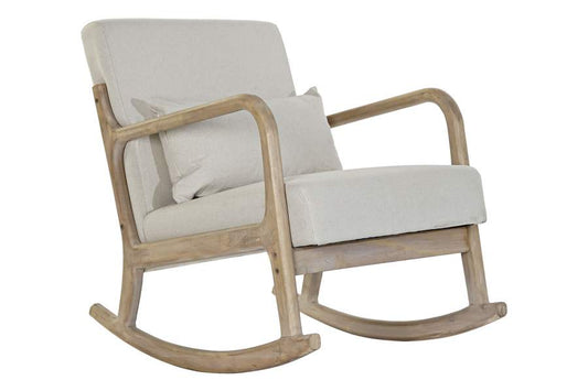 MECEDORA LINO RUBBERWOOD 66X85X81 BEIGE