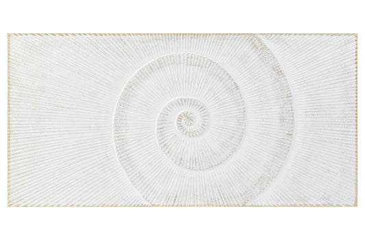 CABECERO CAMA MDF 160X3,5X80 ESPIRAL DORADO