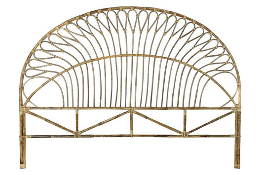 CABECERO CAMA RATAN 177X4X131 NATURAL NATURAL