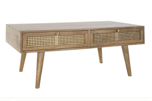 MESA CENTRO MANGO RATAN 115X60X46 REJILLA NATURAL