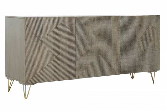 BUFFET MANGO METAL 160X45X75 GRIS