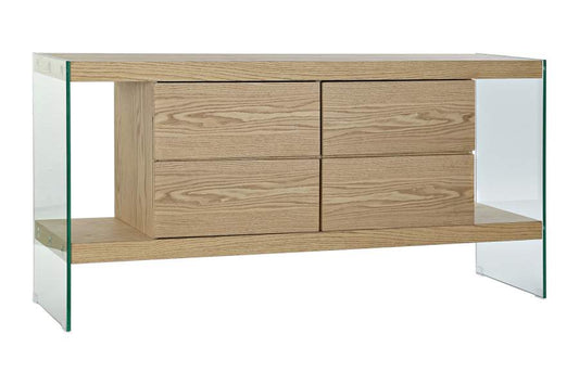 BUFFET CRISTAL MDF 160X45X80 MARRON CLARO