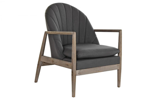 BUTACA ABETO POLIESTER 68X69X89 GRIS OSCURO