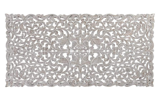CABECERO CAMA MDF 160X3,5X80 MANDALA BLANCO