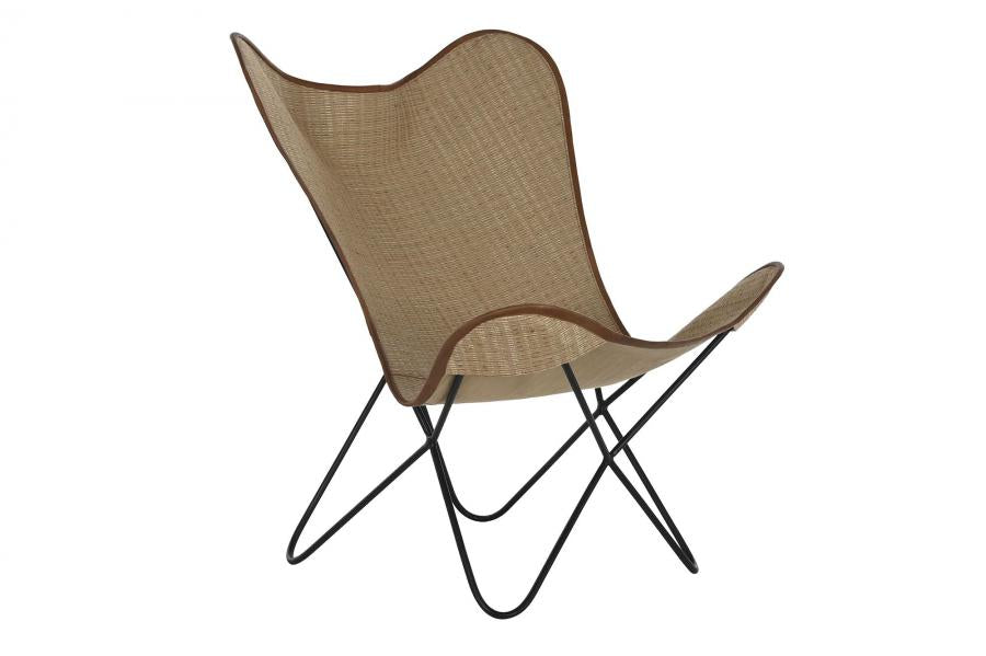 SILLA METAL RATAN 74X78X92