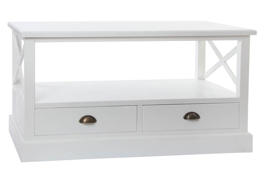 MESA CENTRO MADERA 108X48X56,5 BLANCO