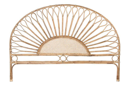 CABECERO CAMA RATAN 177X4X129 GIRASOL NATURAL