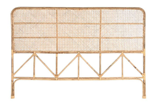 CABECERO CAMA RATAN 176X4X126 NATURAL NATURAL