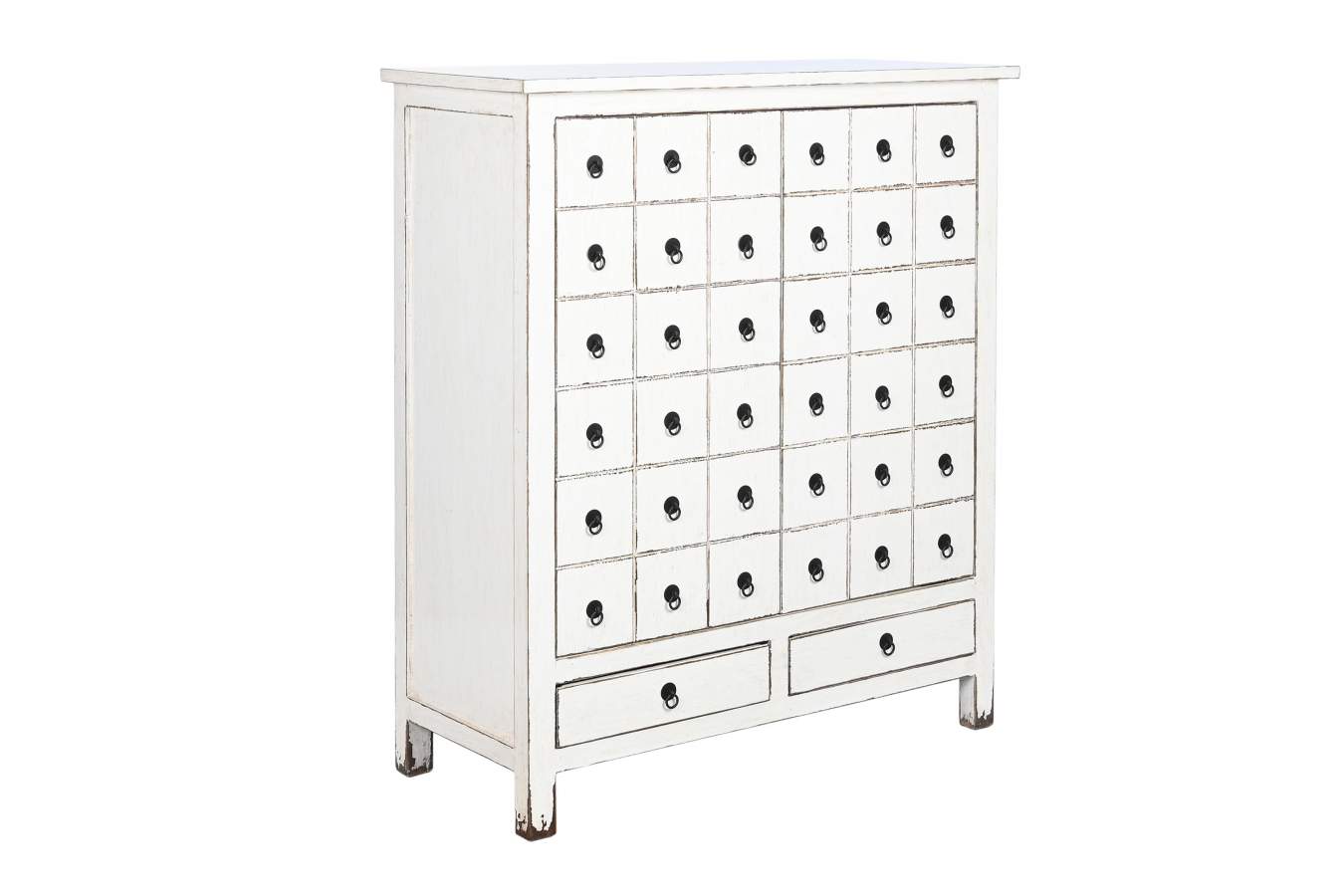 ARMARIO OLMO 102X42X120 LACADO BLANCO