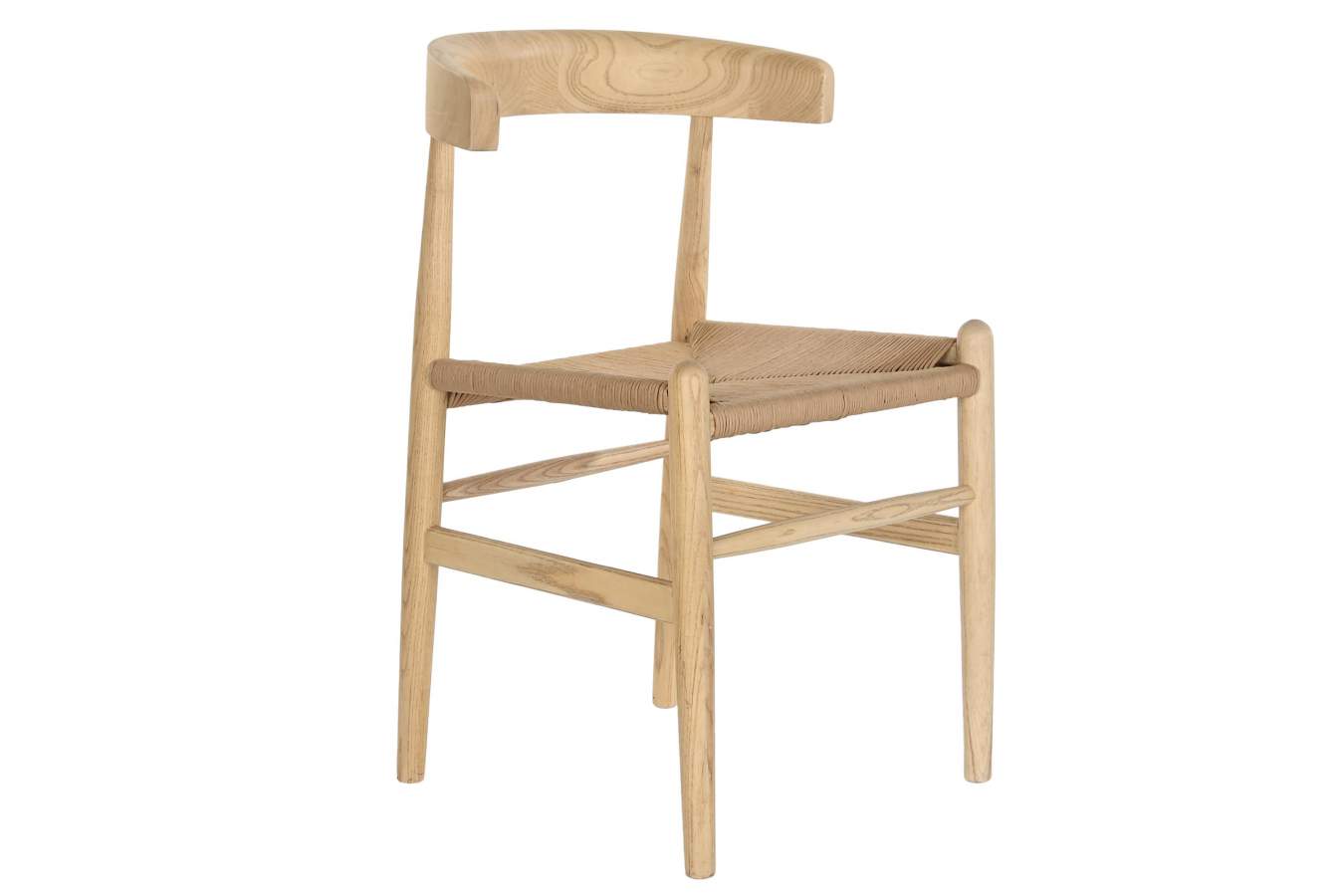 SILLA OLMO FIBRA 55X46X80 NATURAL