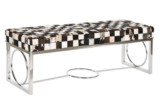 DESCALZADORA PIEL ACERO 122X41X44 ROMBOS