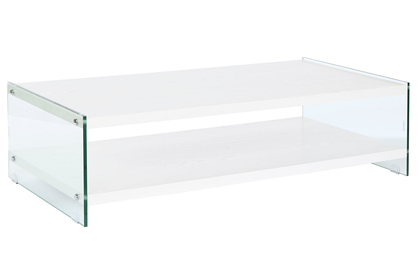 MESA CENTRO CRISTAL MDF 130X65X35,5 TEMPLADO