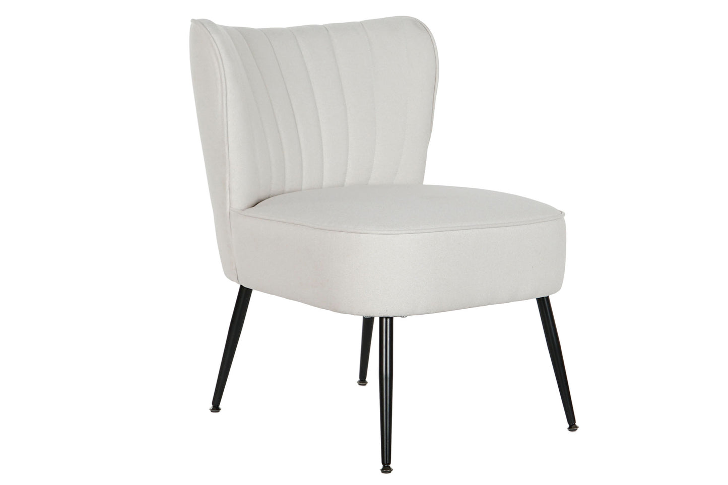 SILLON POLIESTER METAL 55X64X72,5 BEIGE
