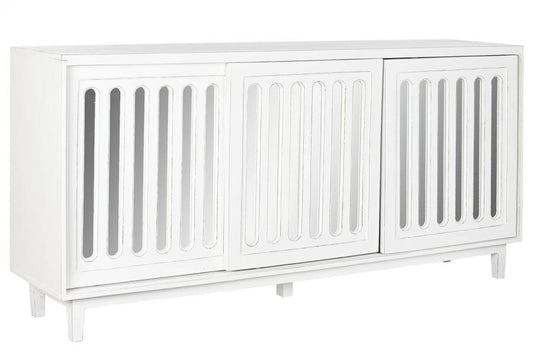 BUFFET MANGO ESPEJO 175X40,5X83,5 BLANCO