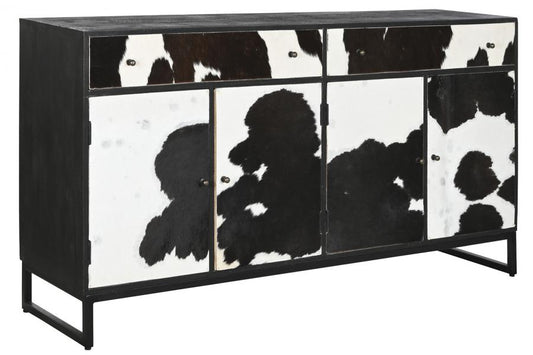 BUFFET MANGO PIEL 172X45X90 VACA