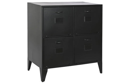 CAJONERA METAL 75X45X80 TAQUILLA NEGRO