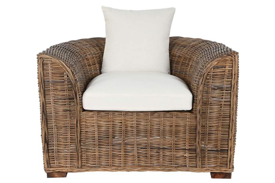 SILLON RATAN 100X78X68 CON COJINES ALGOD N NATURAL