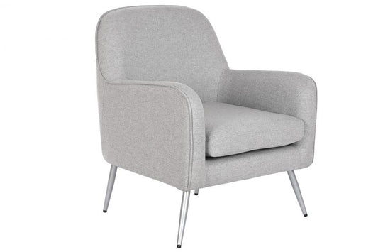 SILLON POLIESTER 71X68X81 GRIS